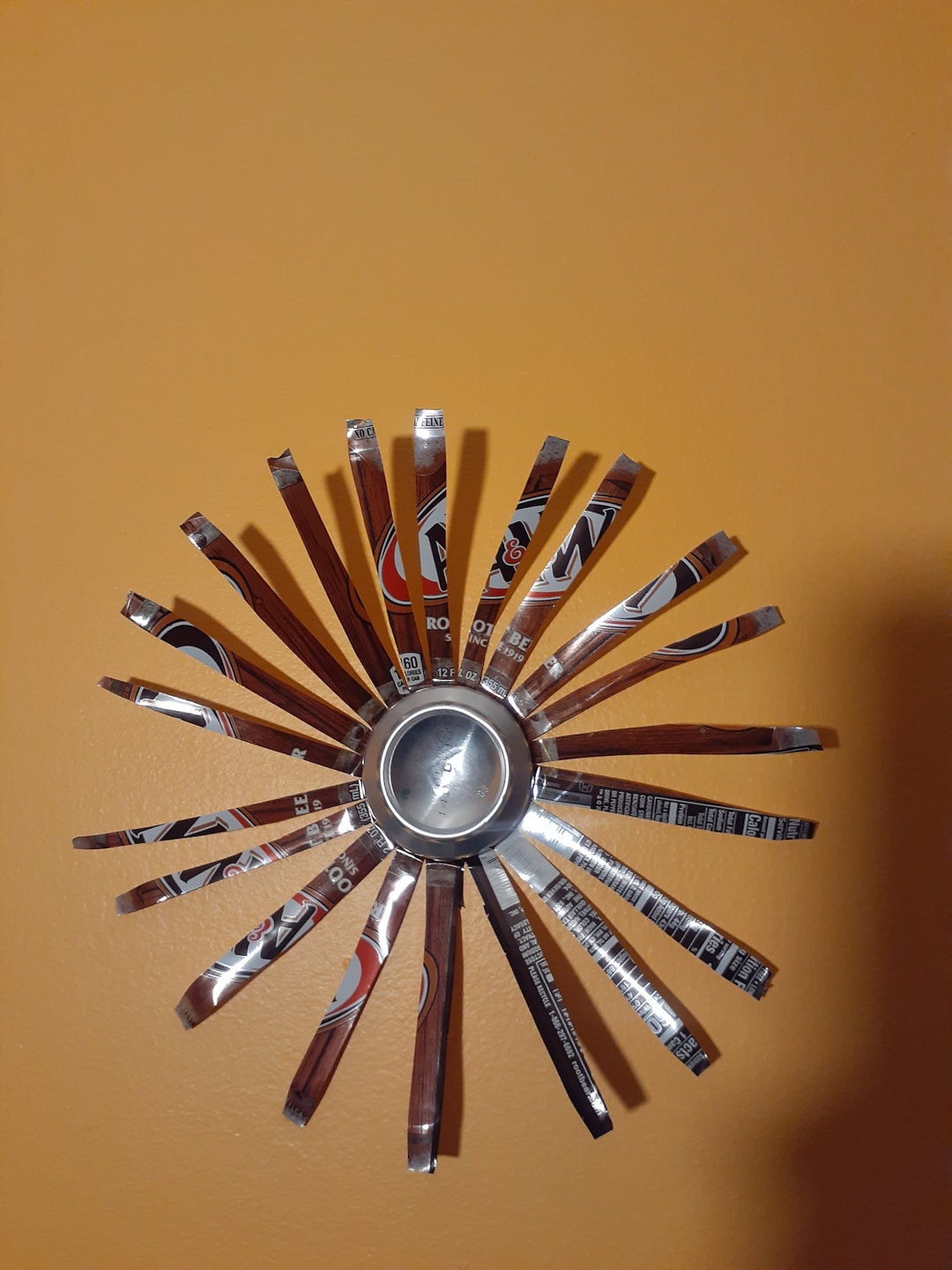 Soda Can Wall Art Aluminum Can Wall Art Hallway Wall Art Etsy