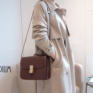 structured leather crossbody bag