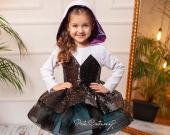 Ghost Spider Costume for Toddler, Spider Gwen Inspired, Superhero Birthday Dress