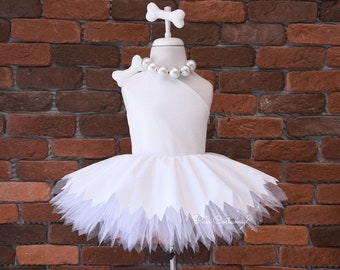 Wilma Flinstone Costume for Girl, Wilma dress and necklace set