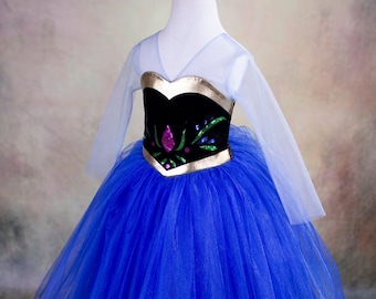 open lace back dress Silver-Screen Coronation Princess Birthday Gowns