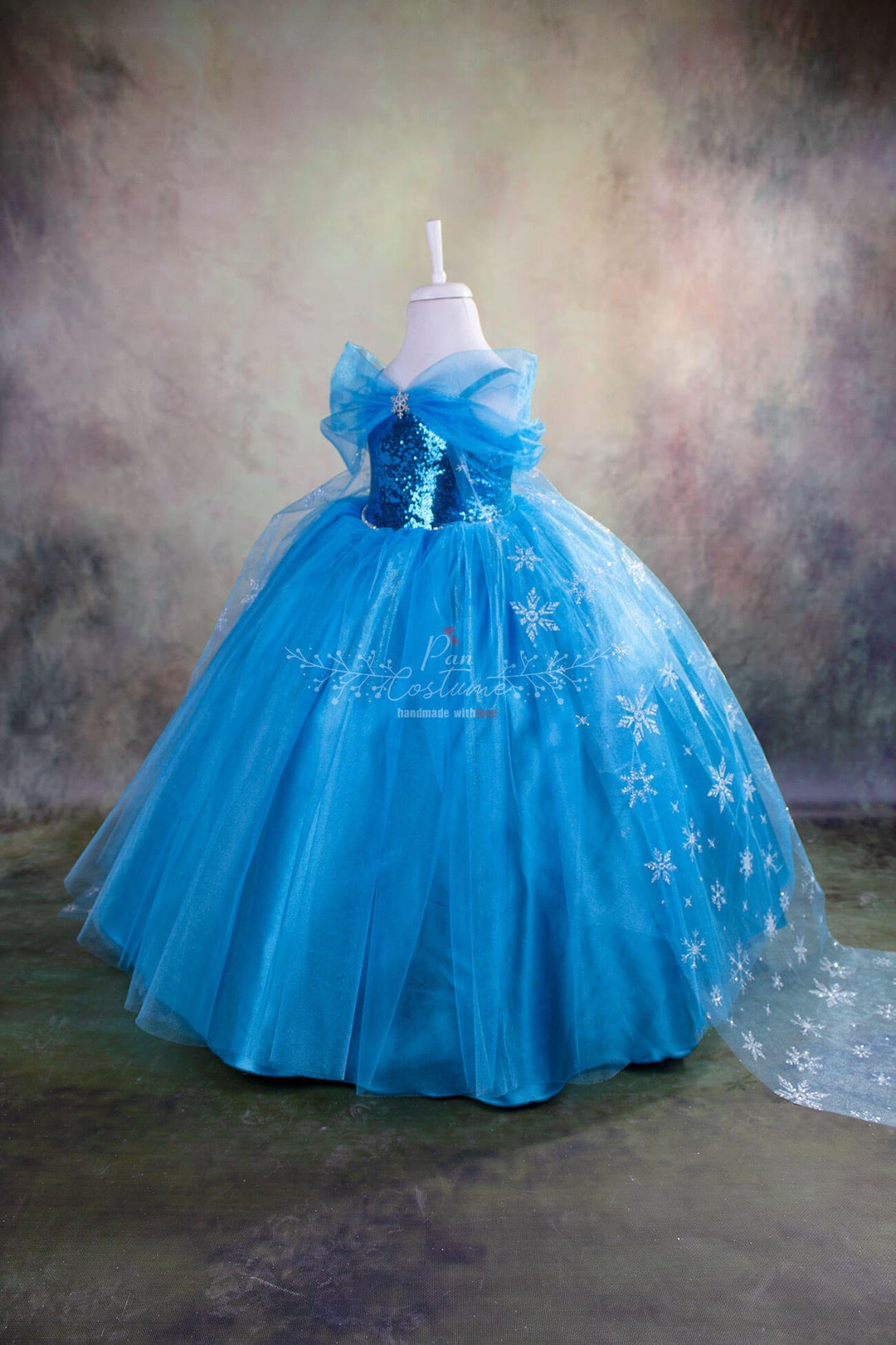 Elsa Dress for Girls Frozen Elsa Birthday Costume 