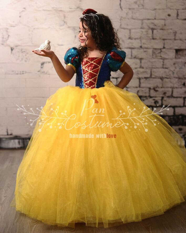 Traje de Blancanieves Vestido de cumpleaños de Blancanieves - Etsy España Traje de Blancanieves Vestido de cumpleaños de Blancanieves - Etsy España