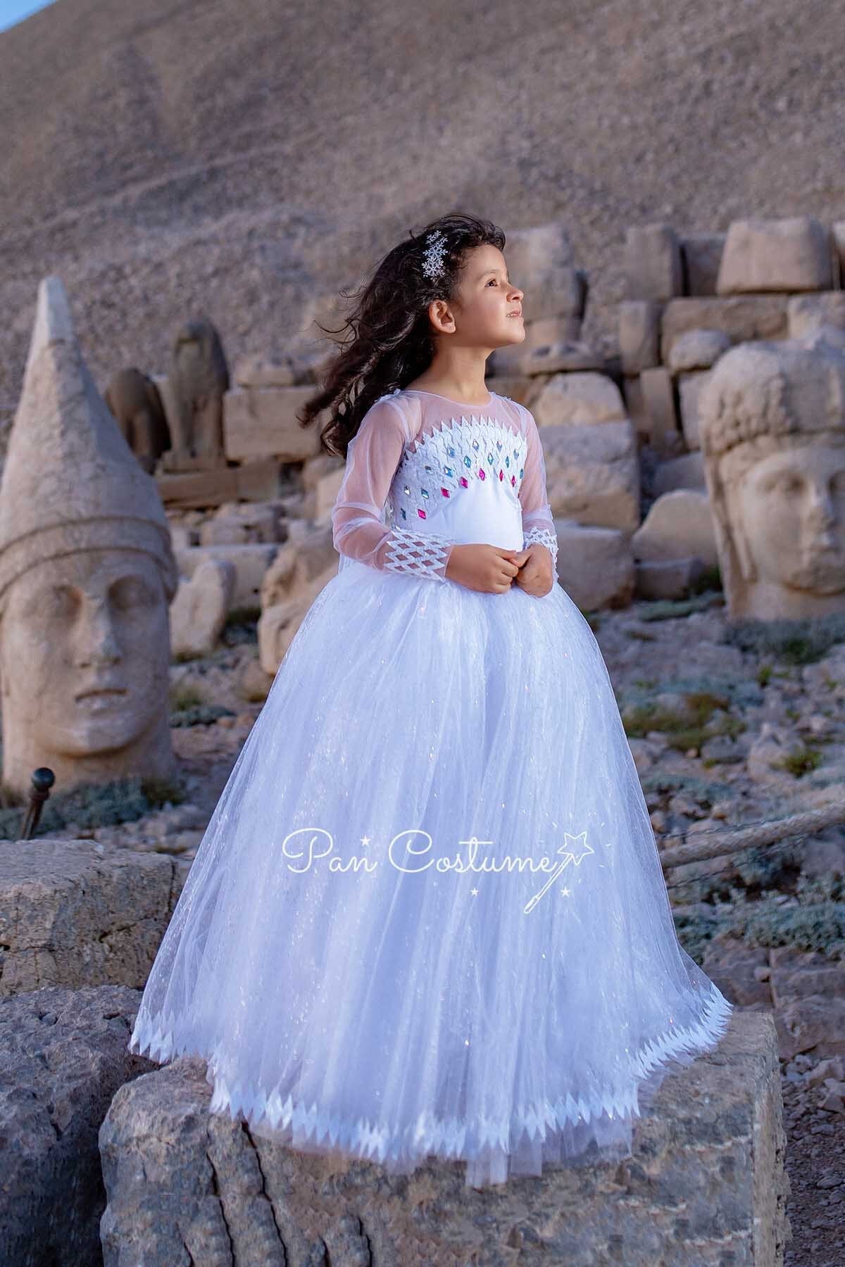 Frozen 2 elsa dress white Etsy Nederland