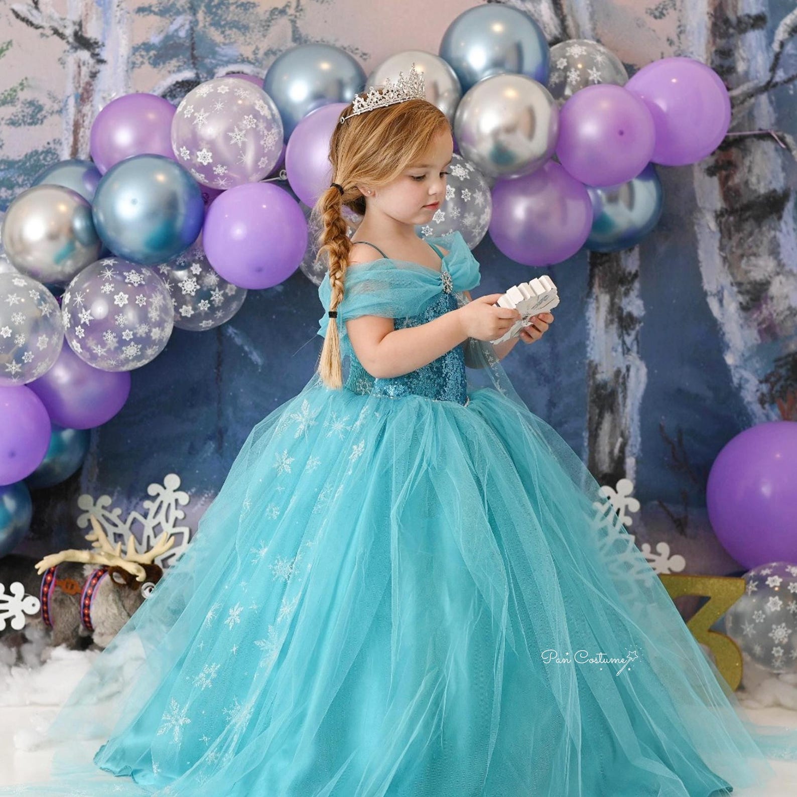 alice blue dress In Wonderland Alice Cosplay Costume,Princess Alice Fabric_Sequin SIZE:US 12 SHEIN VCAY Elegant Party