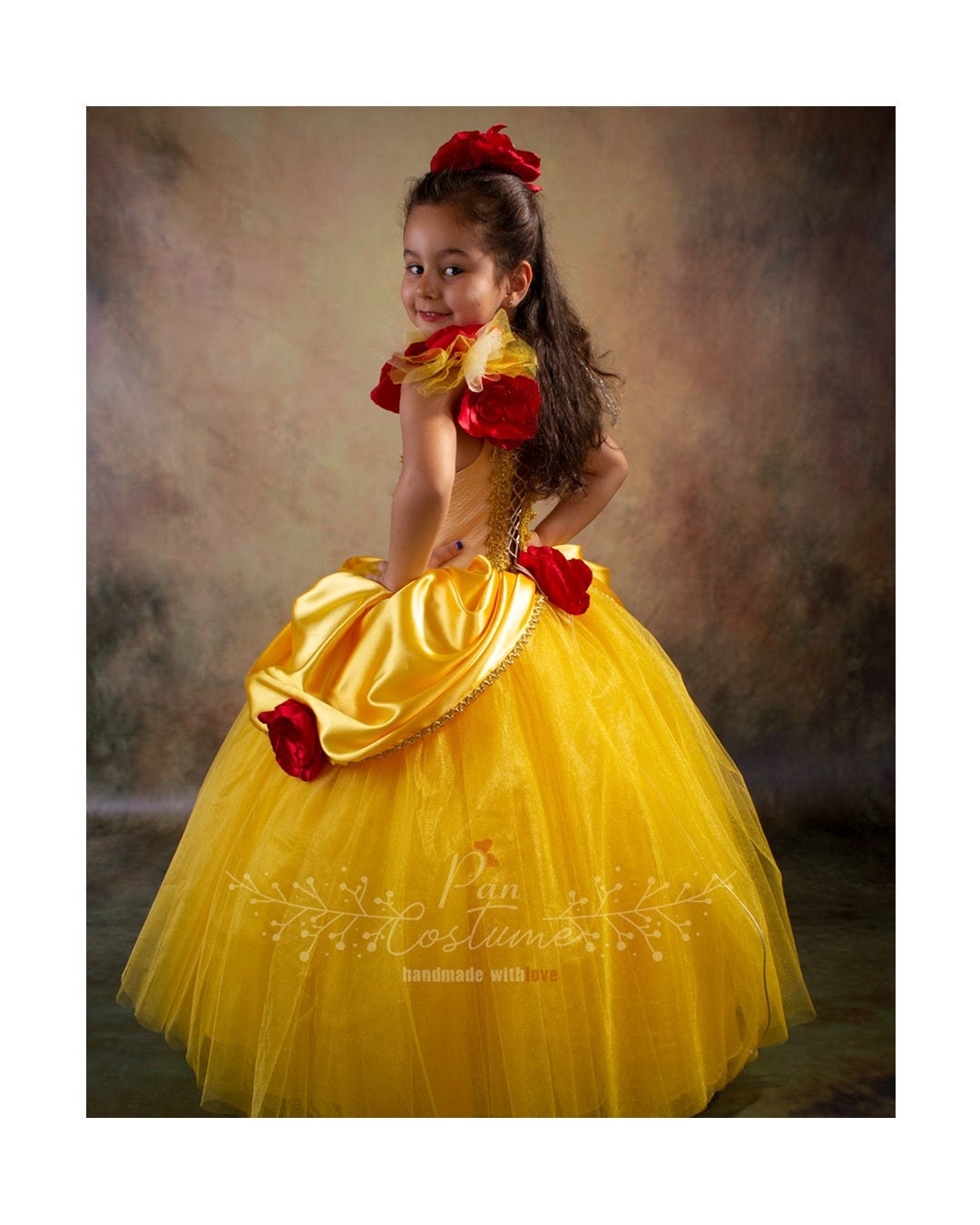 Vestido de la bella y la bestia disney new arrivals