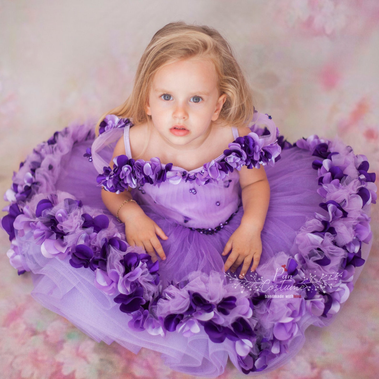 Lilac Flower Girl Dress for Toddlers / Lavender Junior Etsy