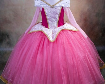Princess Aurora Dress, Sleeping Beauty Dress for Birthday - Etsy