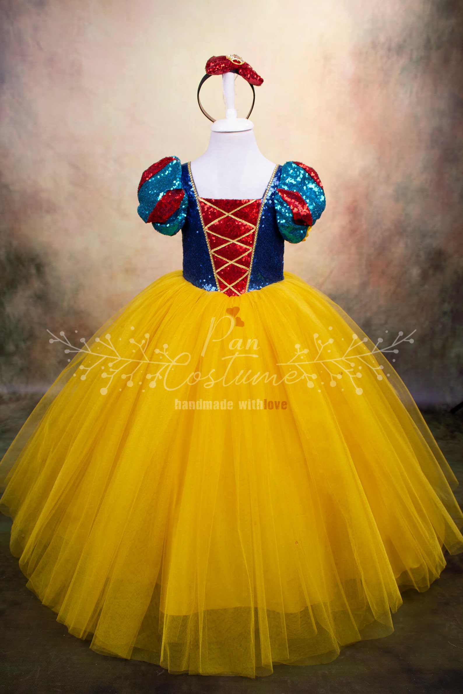 Snow White Costume Snow White Birthday Dress Party Gown Etsy