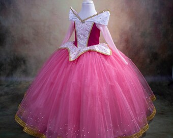 Honestidad oler recurso Vestido de princesa Aurora vestido de la bella durmiente para - Etsy España