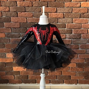 Spider Girl Costume, Miles Morales Inspired Costume, Halloween Costume
