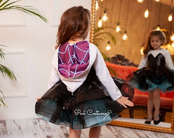 Spider Gwen Inspired Costume, Halloween Costume