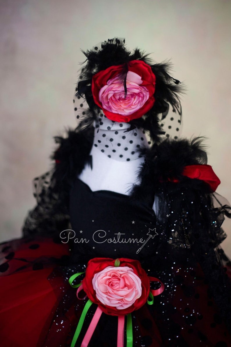Red and Black Witch Costume Halloween Costume Ladybug Witch - Etsy
