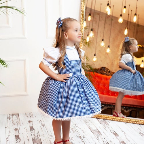 Dorothy Wizard of Oz Dress With Built-in Underskirt - Etsy Dorothy Wizard of Oz Dress With Built-in Underskirt - Etsy