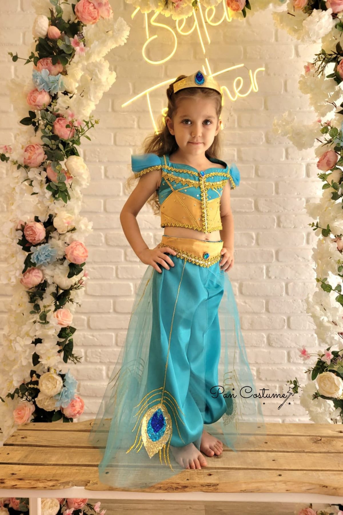 Princess jasmine costume for baby girl sales