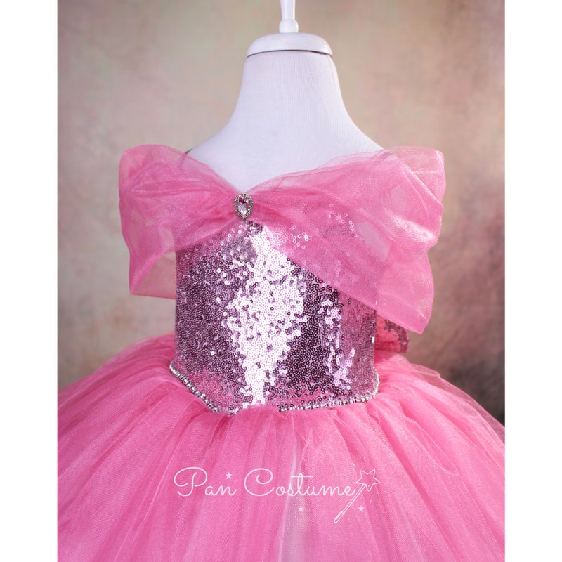 Ball Gown Princess Tulle Little Girl Party Dresses with Belt