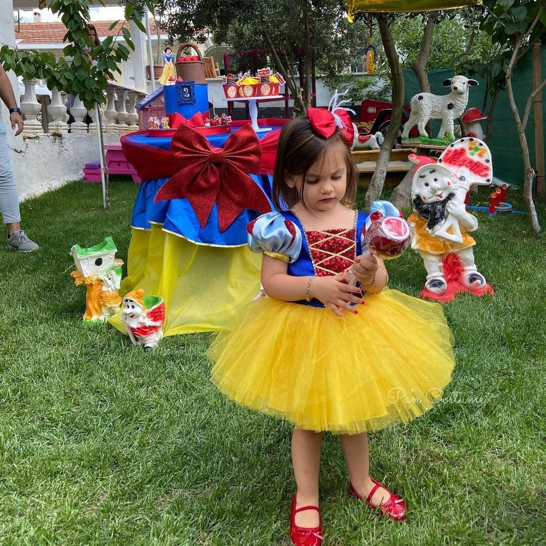 Birthday Dress Snow White Outfit 
