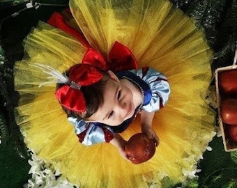 Tutu Del Bebe Blancanieves Etsy Espana