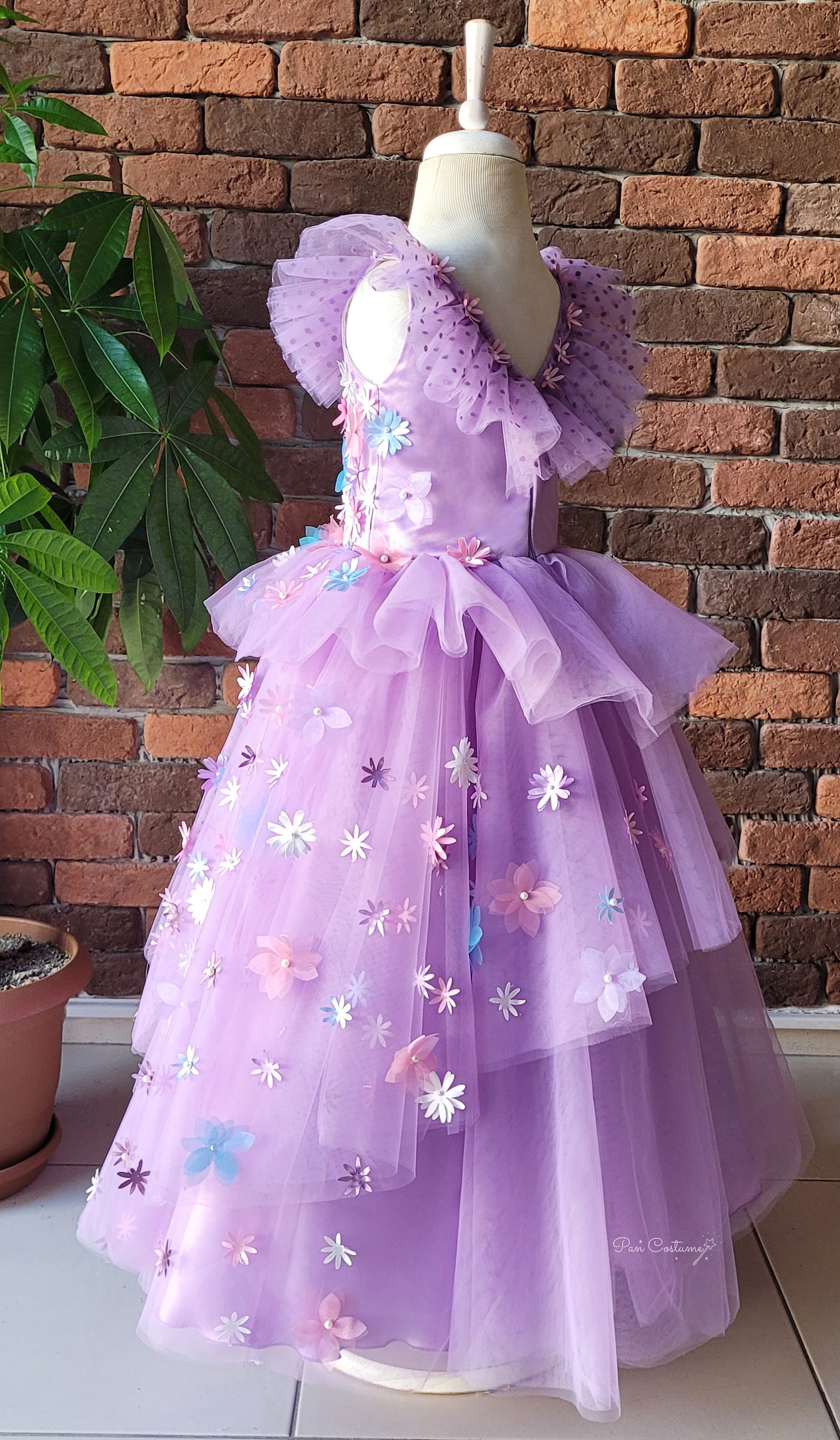 Encanto Inspired Isabella Dress for Girls Isabella Madrigal Etsy