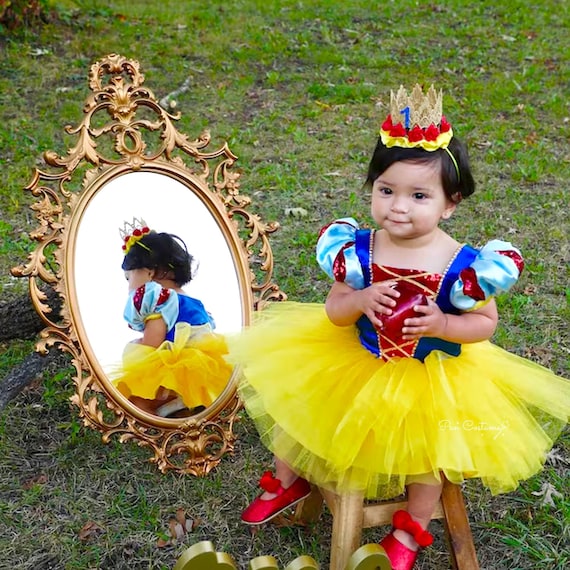 snow white 1st birthday dress Princess Dress, First Size:44FR - 16UK - 12US The size is available Floor Length Gowns Sexy Halter Summer Dress