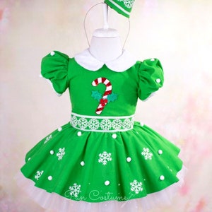 Christmas Elf Girl Costume Elf Dress for Toddler Christmas - Etsy