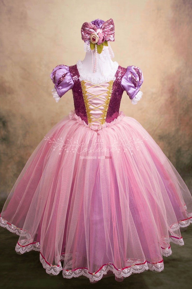 Rapunzel Costume Rapunzel Dress for Birthday Party Gown