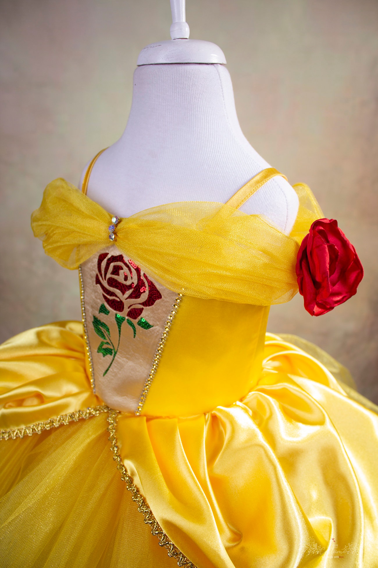 Vestido de princesa Belle para niños pequeños mini vestido de - Etsy España Vestido de princesa Belle para niños pequeños mini vestido de - Etsy España