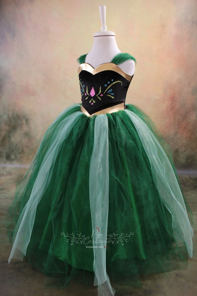 Frozen Princess Anna Dress for Toddler Frozen Anna Costume Etsy