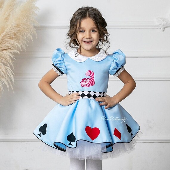 Vestito alice nel hotsell paese delle meraviglie neonata