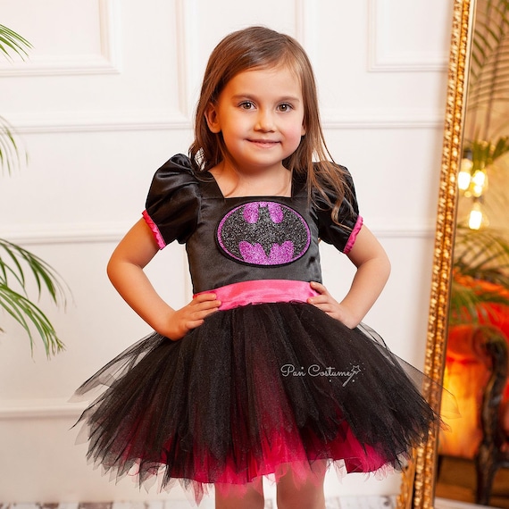 Bat Girl Costume for Toddler, Halloween Cosplay - Etsy