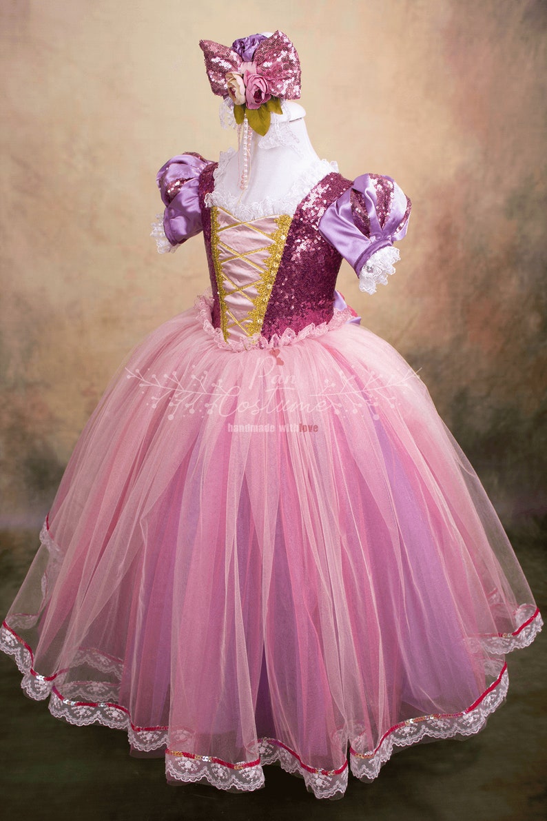 Rapunzel Costume Rapunzel Dress for Birthday Party Gown