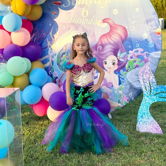 Ariel Little Mermaid Costume Mermaid Outfit Etsy
