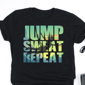 Jump Sweat Repeat Shirt, Bungee Lover Shirt, Bungee Lover Gift, Extreme Sport Lover Gift, Tank Top, Sweatshirt, Hoodie