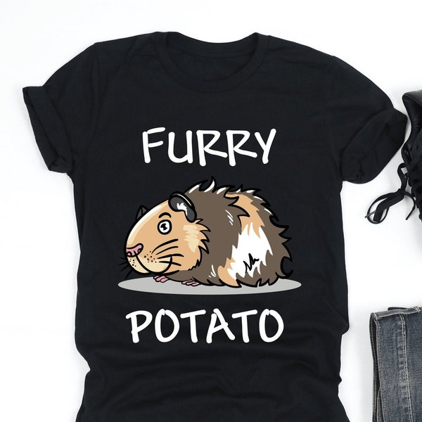 Funny Furry Potato Guinea Pig Shirt, Guinea Pig T Shirt, Guinea Pig Shirt, Guinea Pig Gift, V-Neck, Tank Top, Sweatshirt, Hoodie