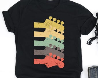 Bass Guitar Retro Shirt, Bass Guitar Player Shirt, Bass Guitarist Shirt, Bass Guitar Musician Gift, V-Neck, Tank Top, Sweatshirt, Hoodie