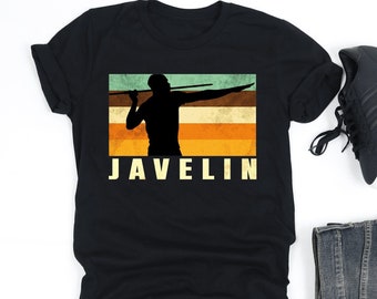Javelin Retro Shirt, Javelin Throw Sport Athlete Shirt, Javelin Throw Player Gift, V-Neck, Tank Top, Sweatshirt, Hoodie