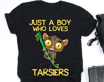 tarsier Boys Printed Pure Cotton T Shirt - Crew Neck