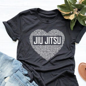 Jiu Jitsu Heart T Shirt, JiuJitsu Shirt, JiuJitsu Practice, Martial Arts, Jiu Jitsu Lover, Gift, V-Neck, Tank Top, Sweatshirt, Hoodie
