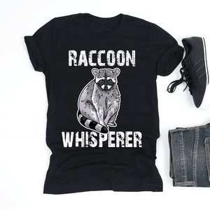 Raccoon Whisperer Shirt, Raccoon Gift, Raccoon Shirt, Raccon T Shirt, Raccoon Lover Shirt, Raccoon Gifts, V-Neck, Tank Top Sweatshirt Hoodie