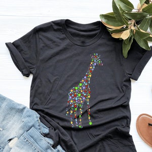 Giraffe Hearts Shirt, Giraffe Gift, Giraffe Shirt, Giraffe Lover Gift, V-Neck, Tank Top, Sweatshirt, Hoodie