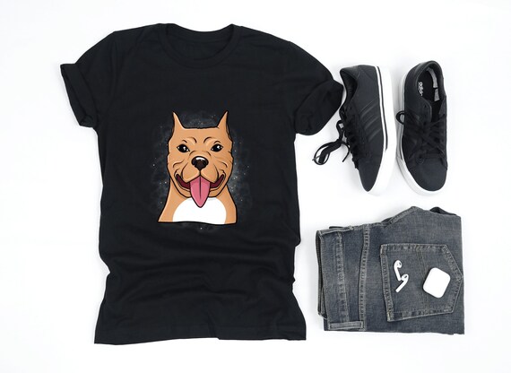 pitbull face shirt