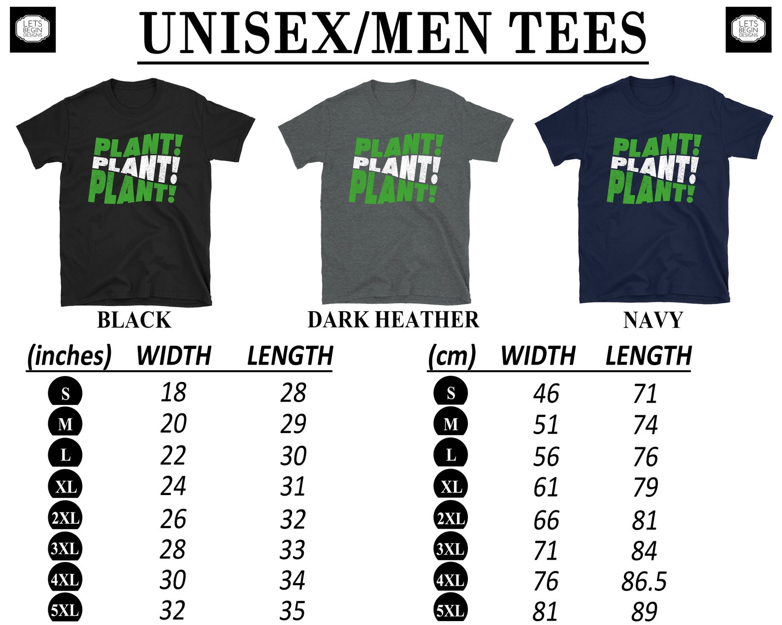 Plant Plant Plant Shirt Plants Lover Gift Tank Top Etsy