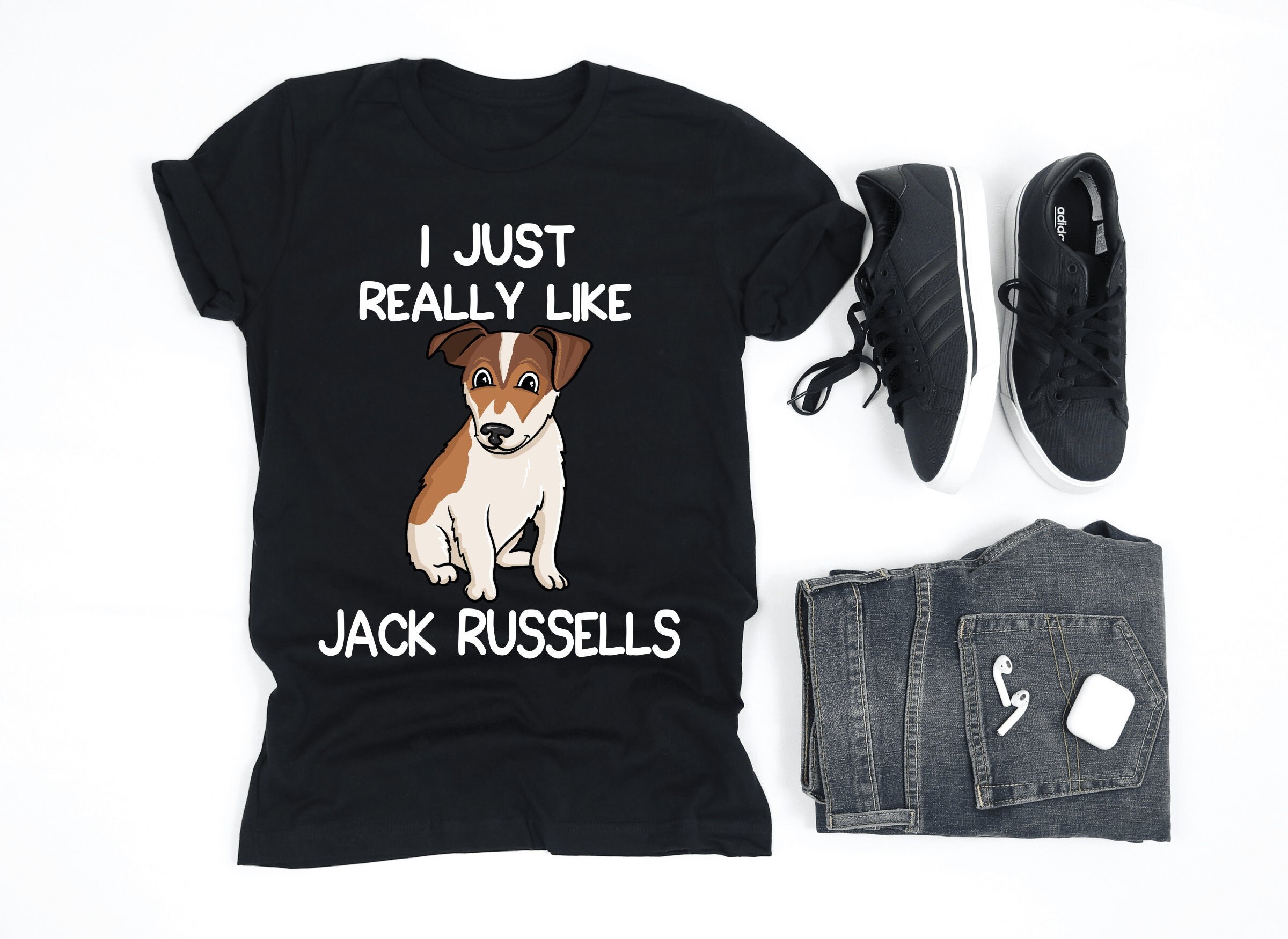 I Just Really Like Jack Russells Shirt, Jack Russell Terrier Lover Shirt, Dog Lover Gift, V-Neck, Tank Top, Sweatshirt, Hoodie