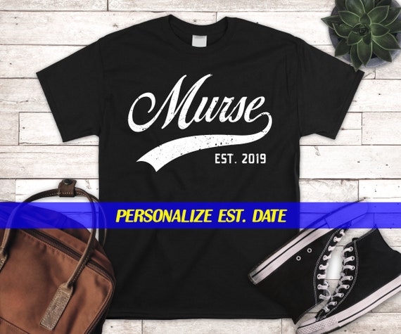 Nursing School Graduation Gift Male Nurse Murse Est. 2019 T-Shirt Nursing School Graduation Gift Male Nurse Murse Est. 2019 T-Shirt