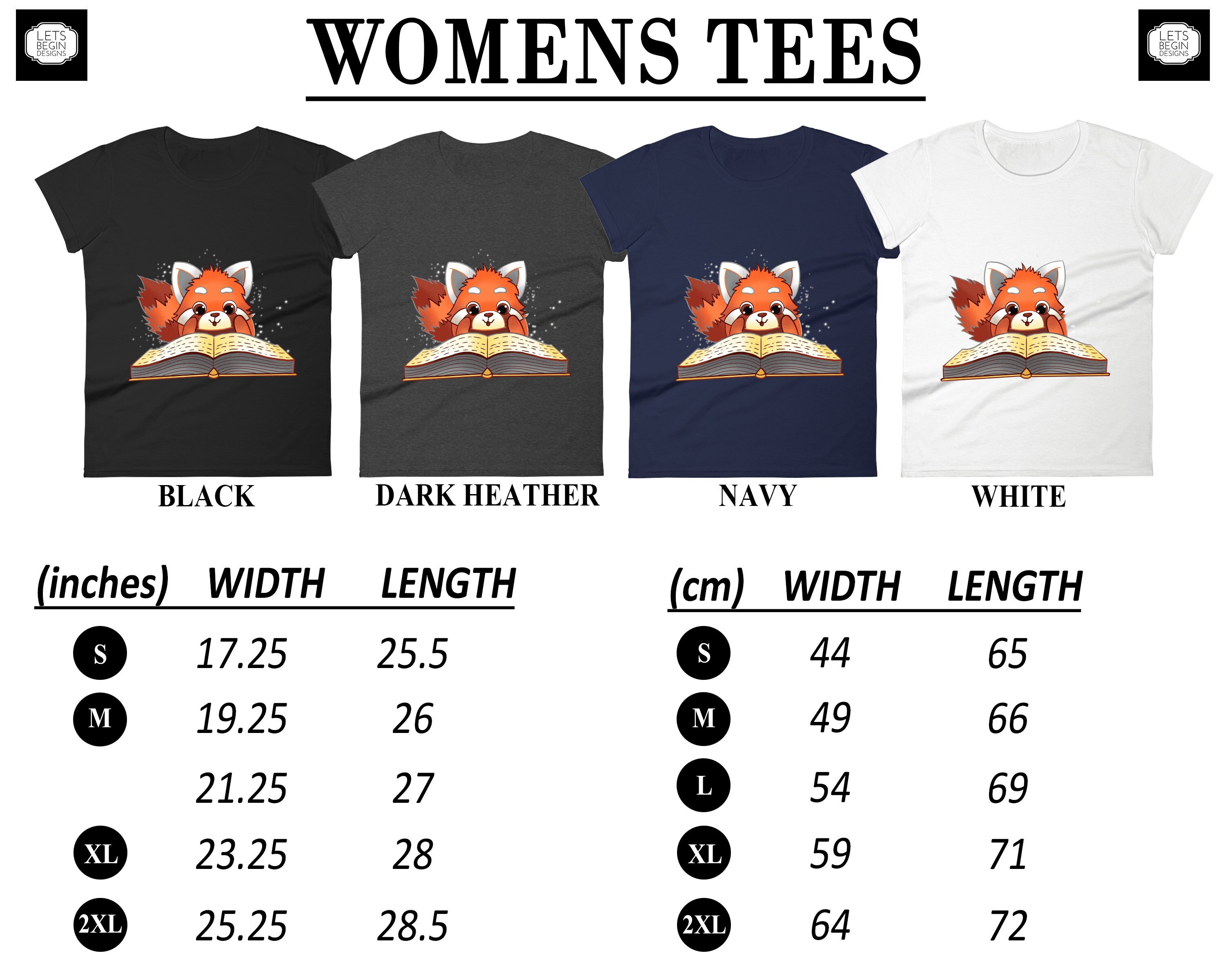 Red Panda Book Lover Shirt Red Panda Lover Shirt Book Lover | Etsy