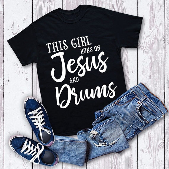Christian Drummer Gift Shirt Drumming For Jesus Christian Drummer Gift Shirt Drumming For Jesus
