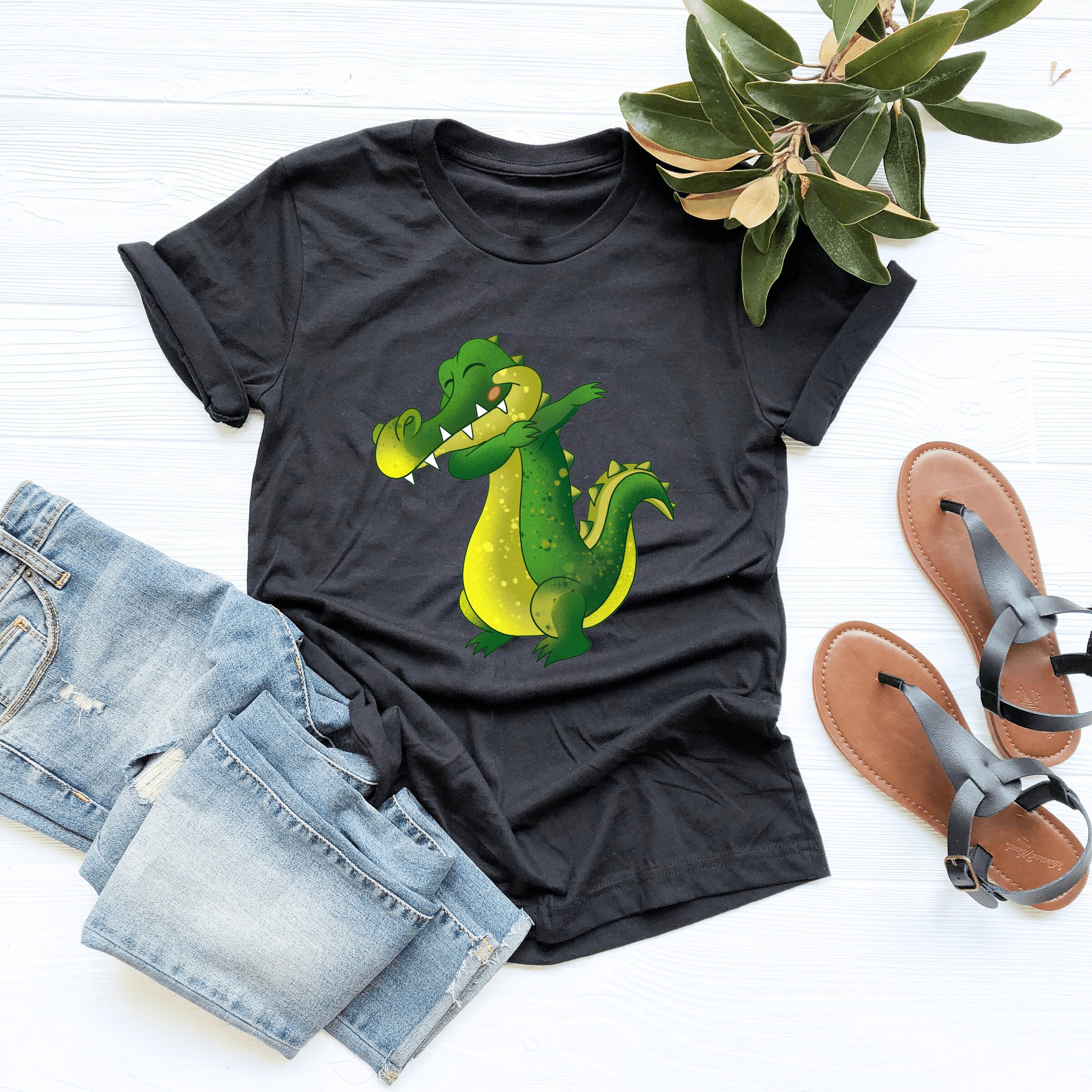 Dabbing Alligator Shirt Funny Alligator 