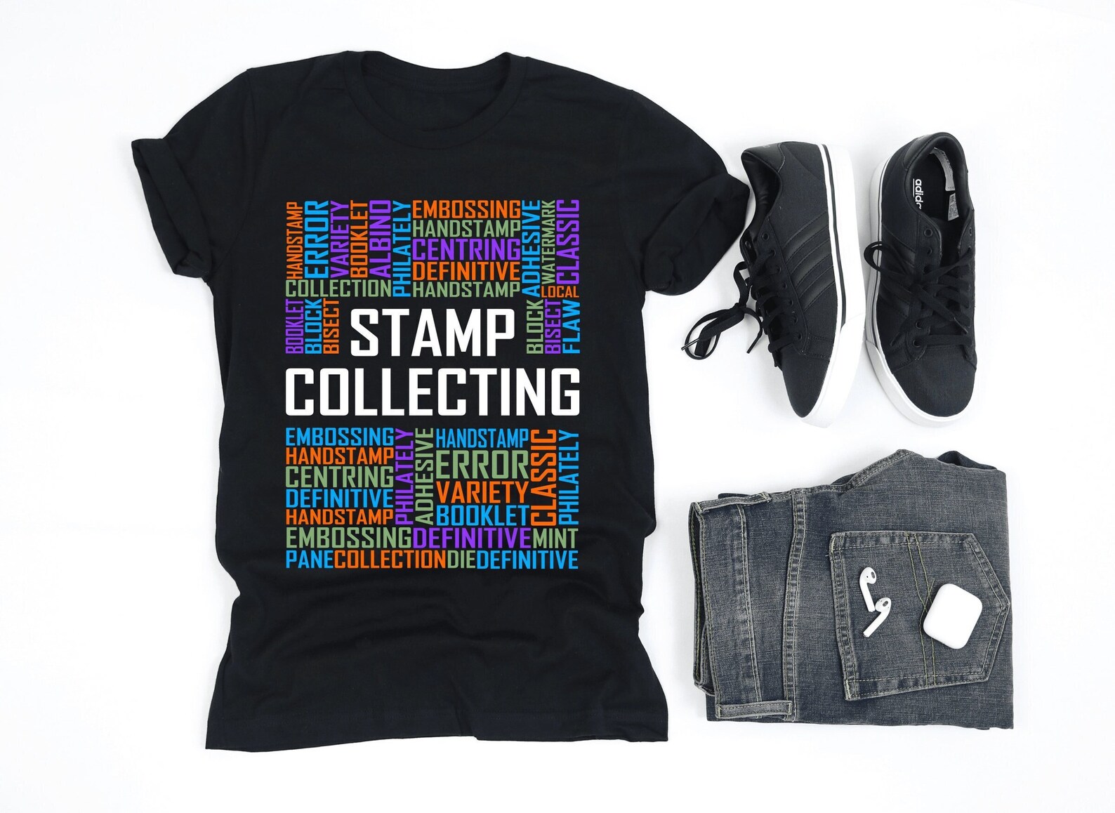 Stamp Collecting Words Shirt Stamp Collecting Lover Shirt Etsy