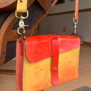 Leather Shoulder  Bag