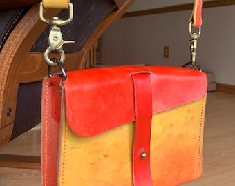 Leather Shoulder  Bag